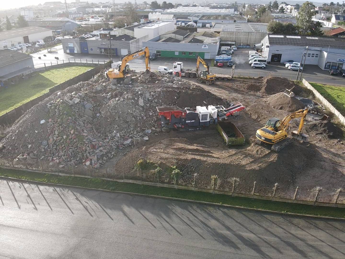 demolition guilloteau 04 Démolition Loire Atlantique, Guilloteau TP